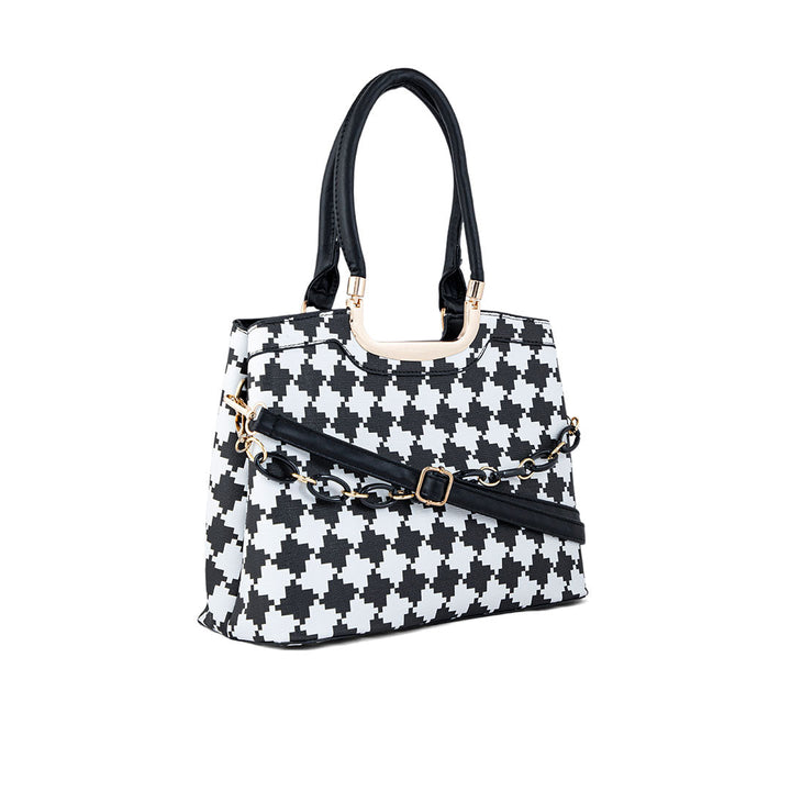 White Formal Hand Bag P36280