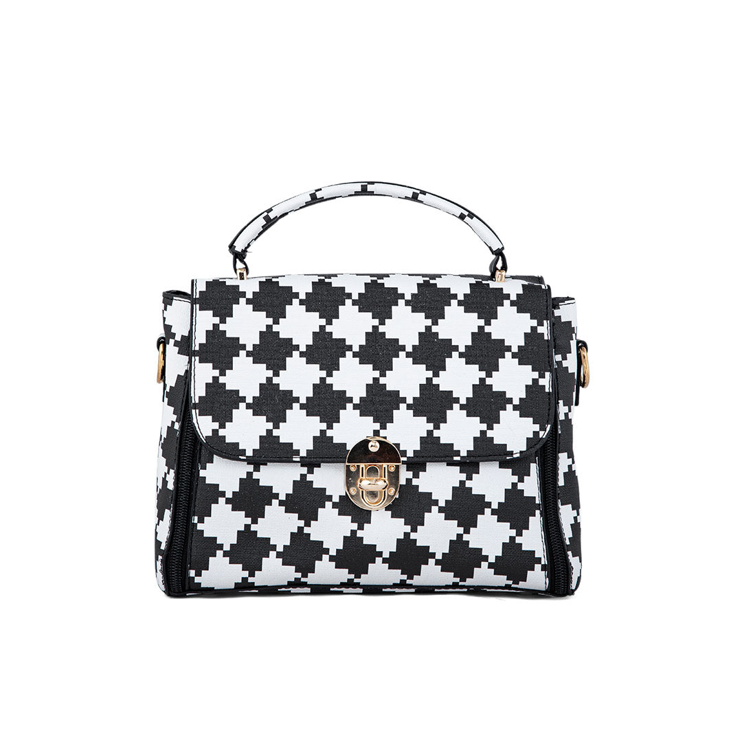 Black Formal Hand Bag P36281
