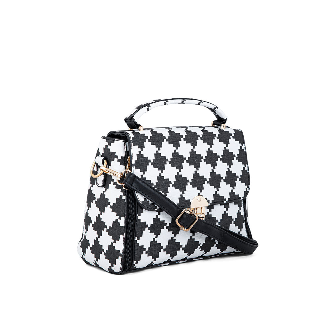 Black Formal Hand Bag P36281