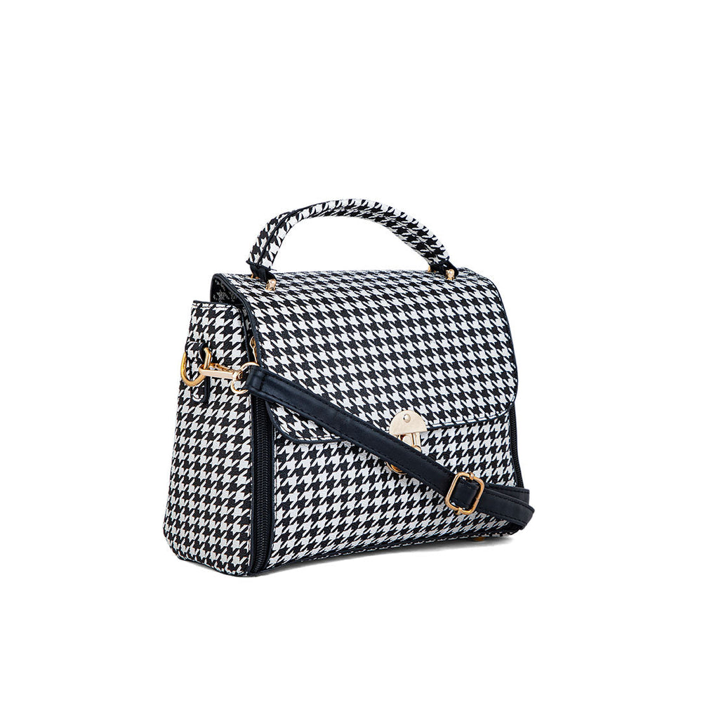 White Formal Hand Bag P36281
