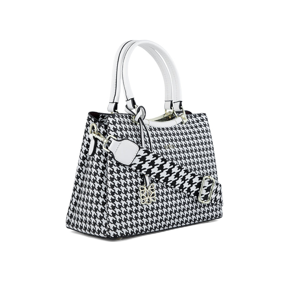 White Formal Hand Bag P36283
