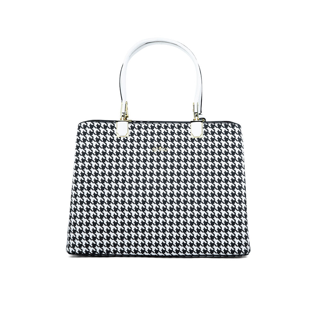 White Formal Hand Bag P36284