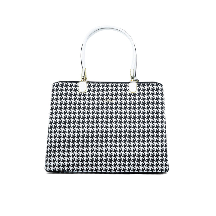 White Formal Hand Bag P36284