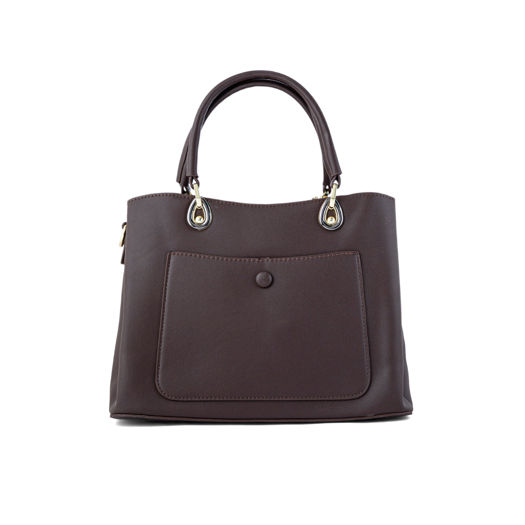 Brown Formal Hand Bag P36285
