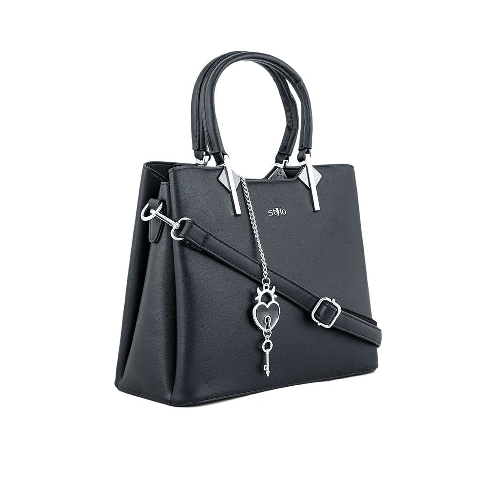 Black Formal Hand Bag P36288