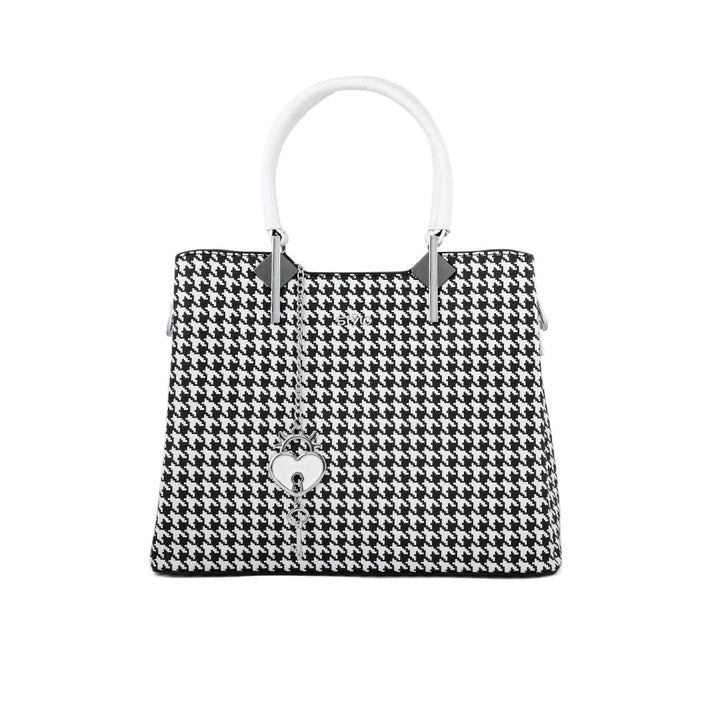 White Formal Hand Bag P36288