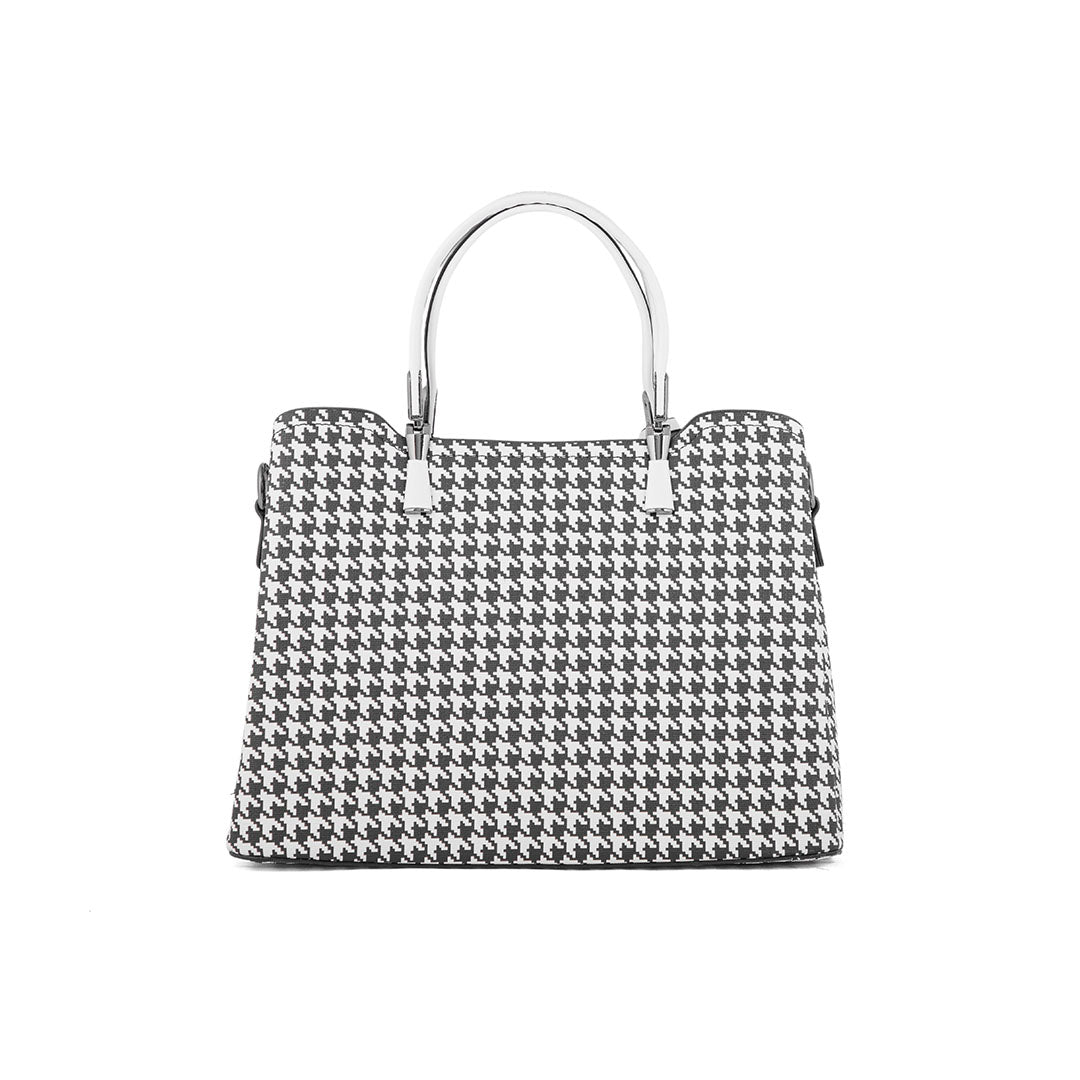 White Formal Hand Bag P36291