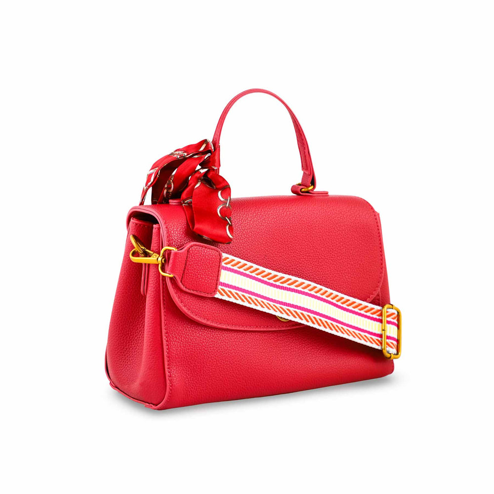 Red Formal Shoulder Bag P36299