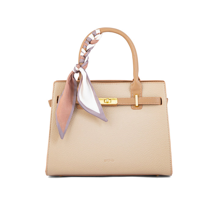 Khaki Formal Hand Bag P36342