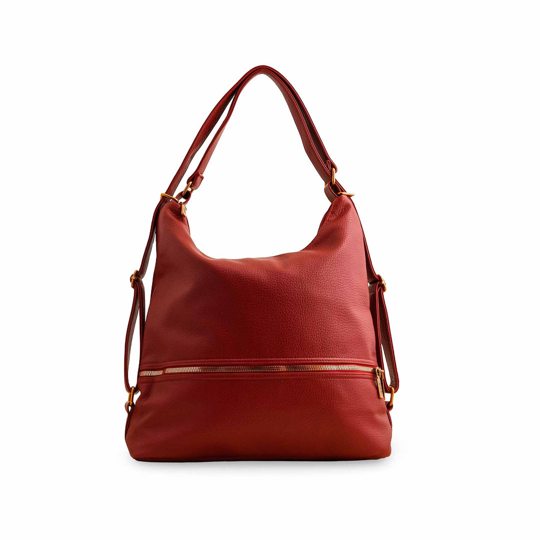 Red Formal Shoulder Bag For Women P36356