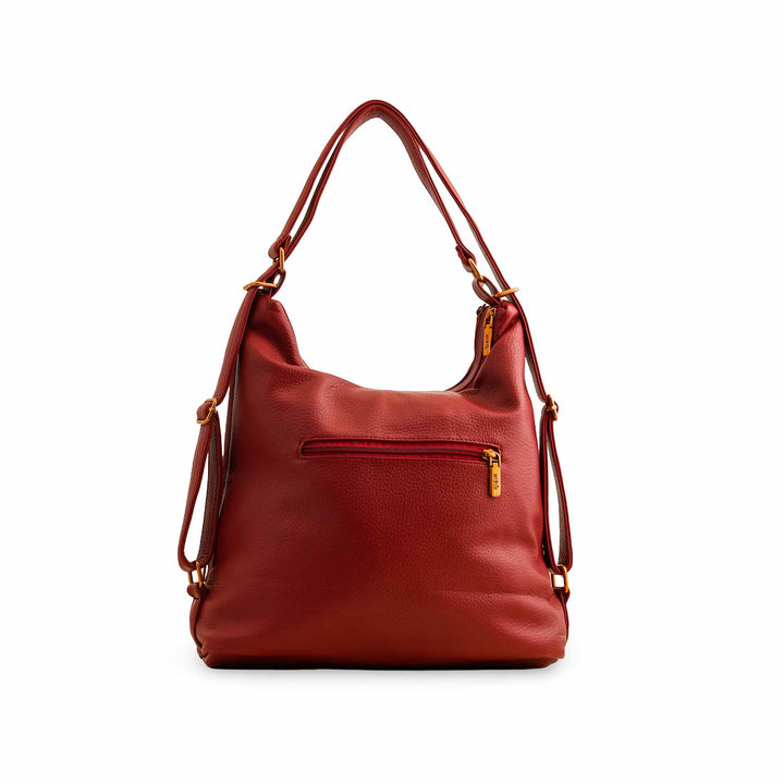 Red Formal Shoulder Bag For Women P36356