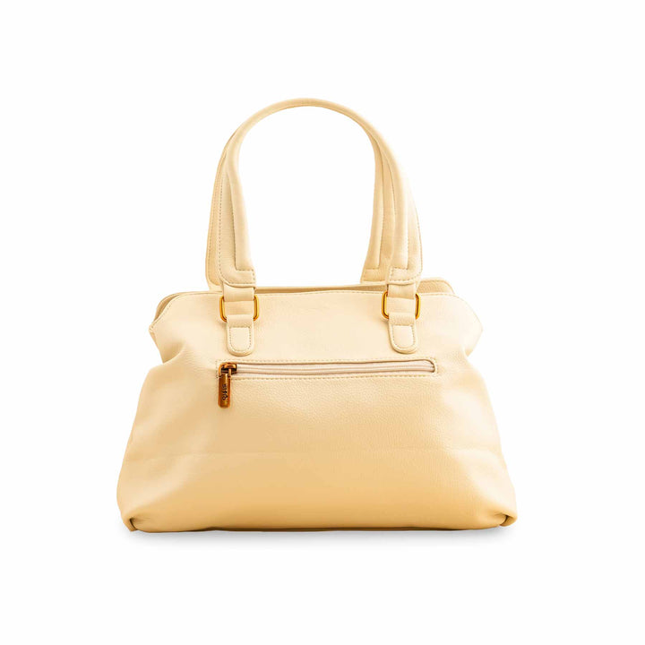 Beige Formal Shoulder Bags P36358