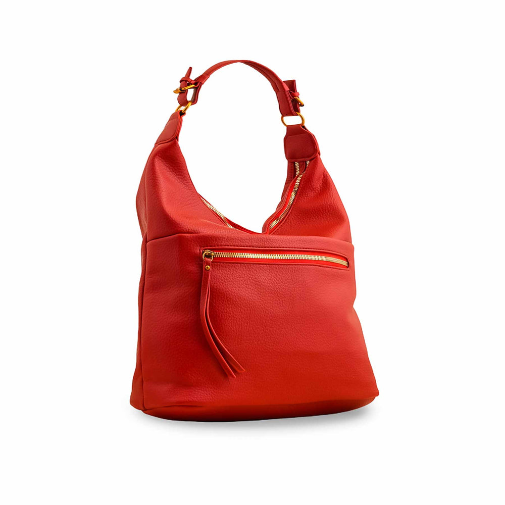 Red Women Formal Shoulder Bag P36359