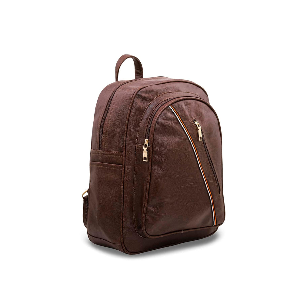 Brown Formal Backpack P47383