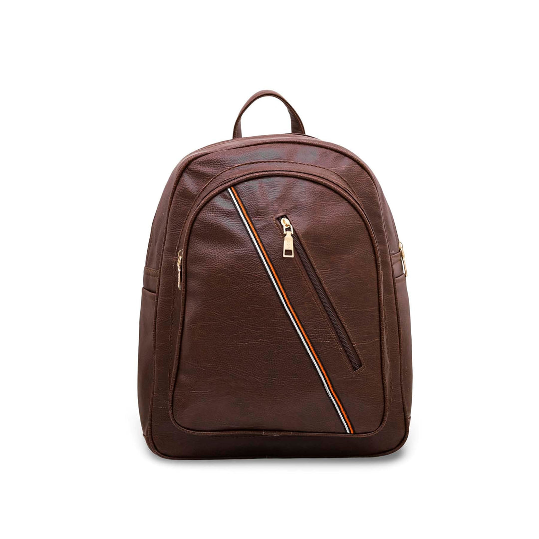 Brown Formal Backpack P47383