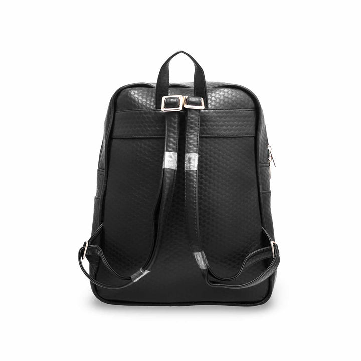 Black Casual BackPack P47438