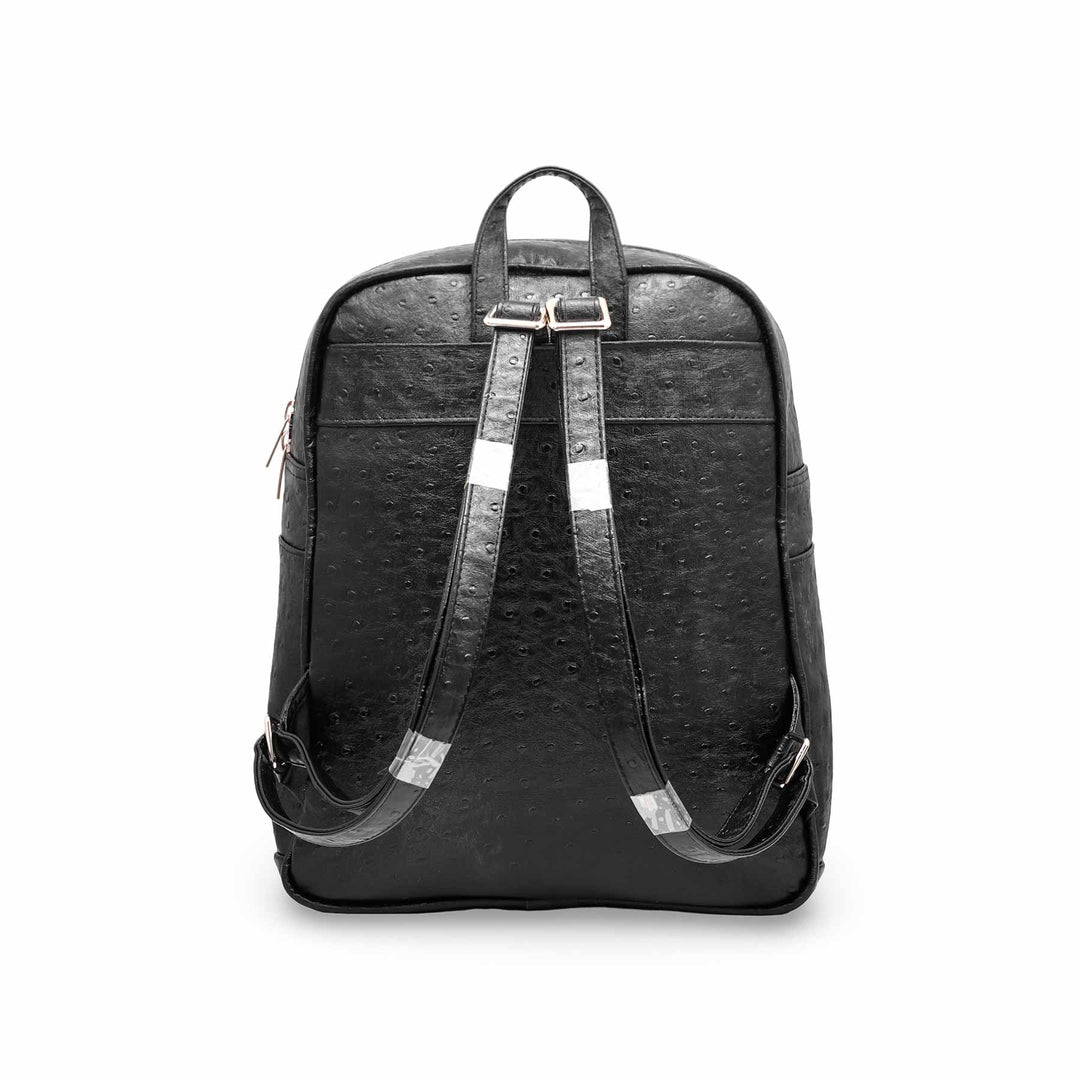 Black Casual BackPack P47439