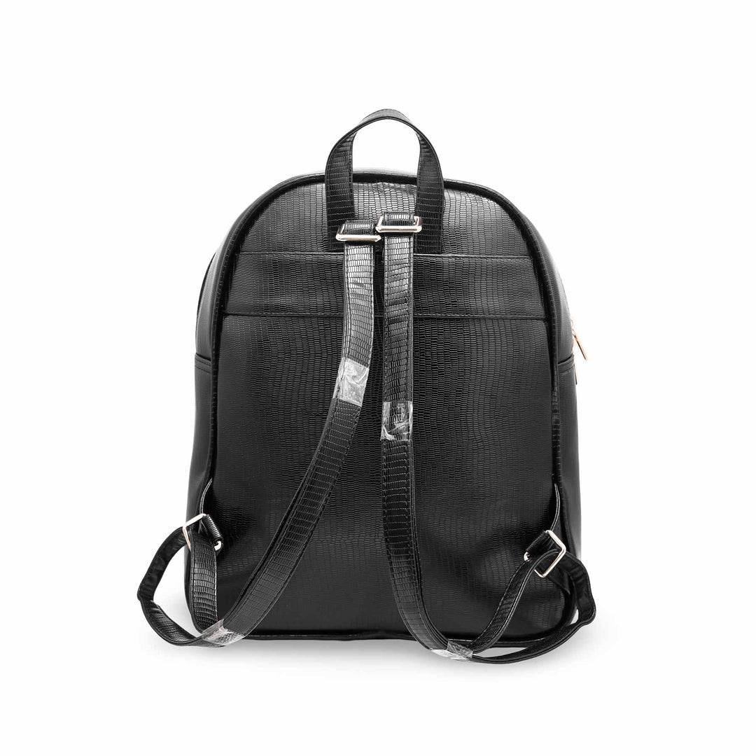 Black Casual BackPack P47440