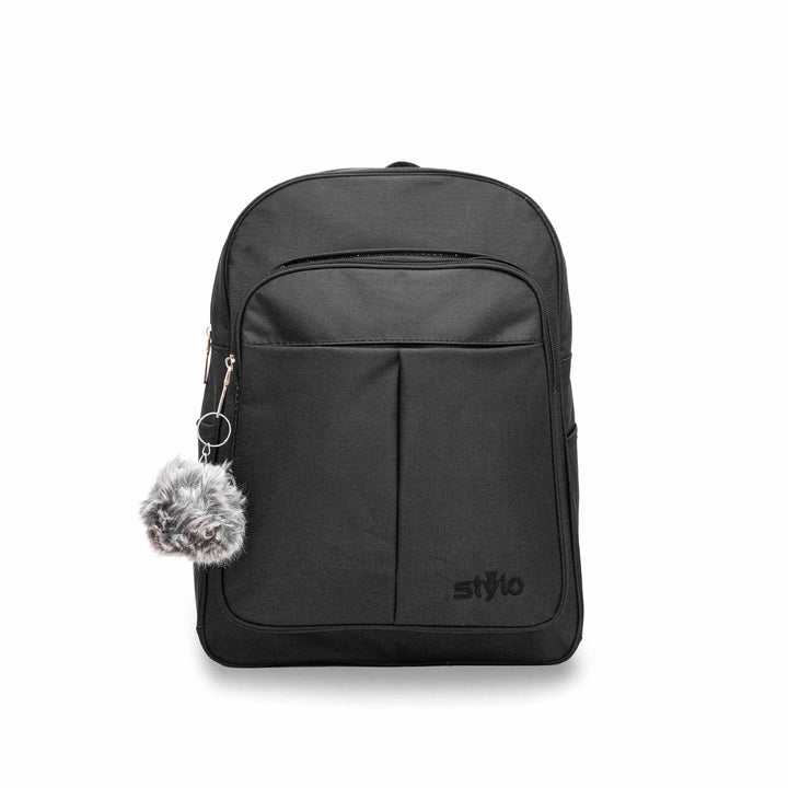 Black Casual Back Pack P47443