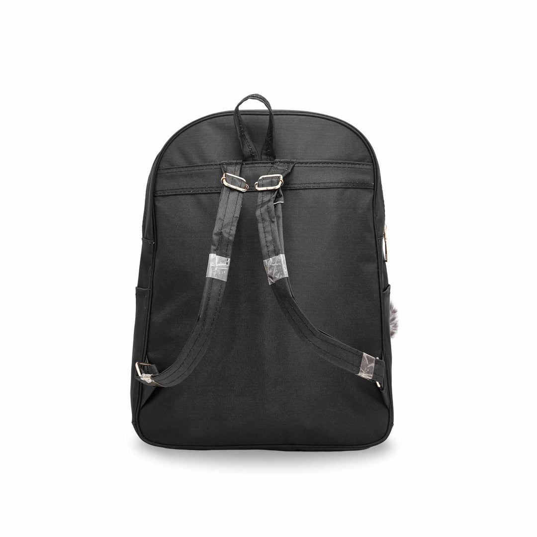 Black Casual Back Pack P47443