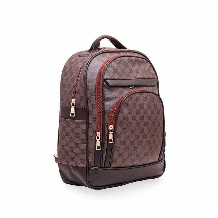 Brown Casual Back Pack P47445