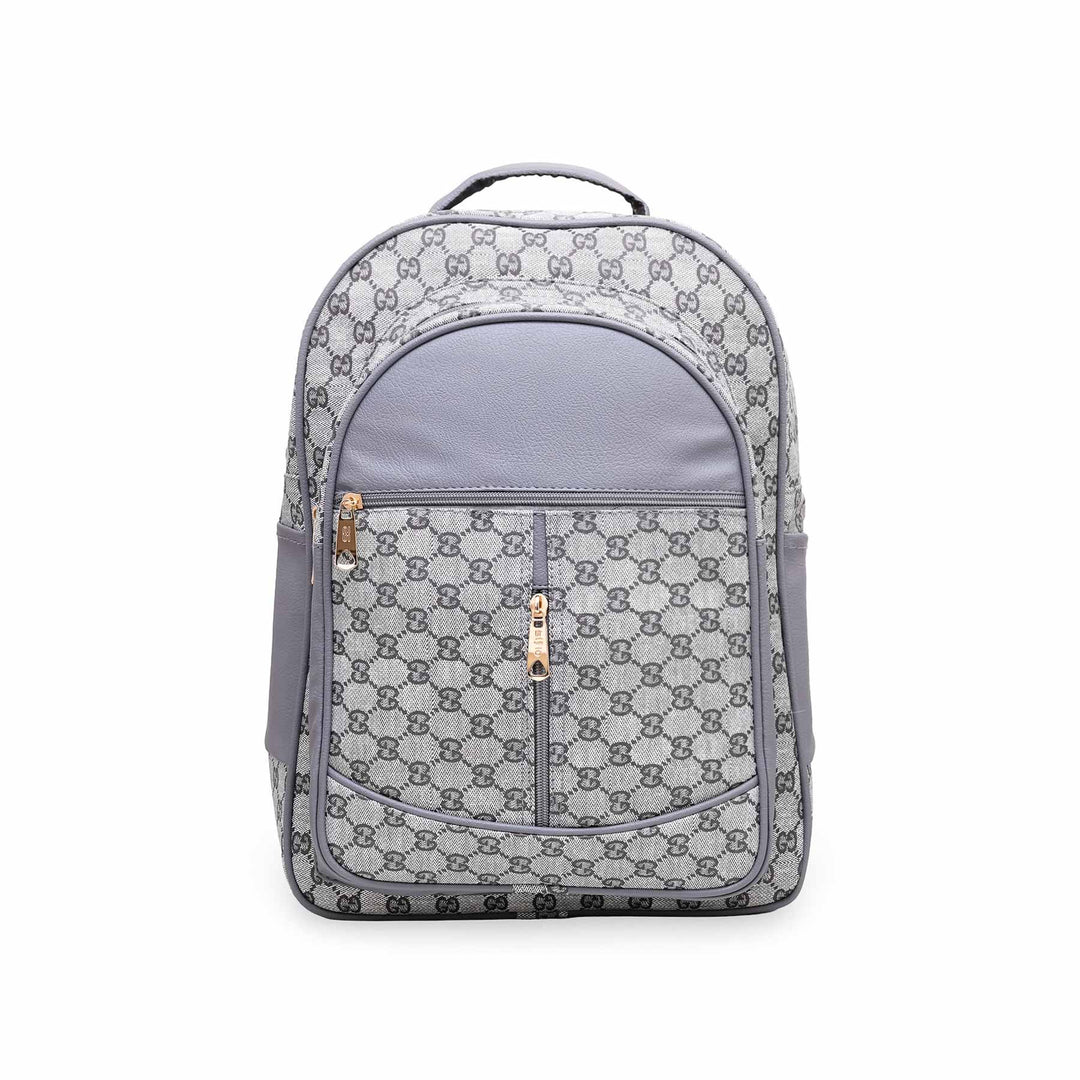 Grey Casual BackPack P47446