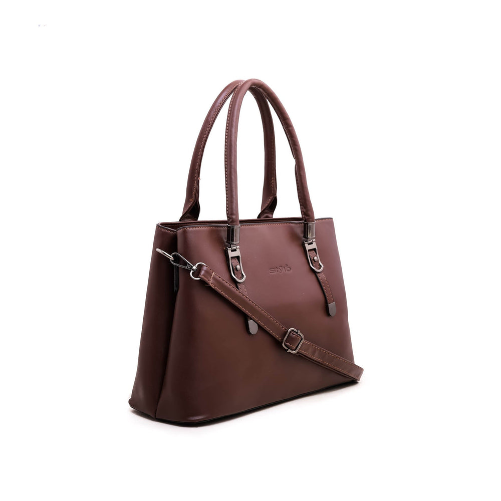 Brown Formal Hand Bag P54121