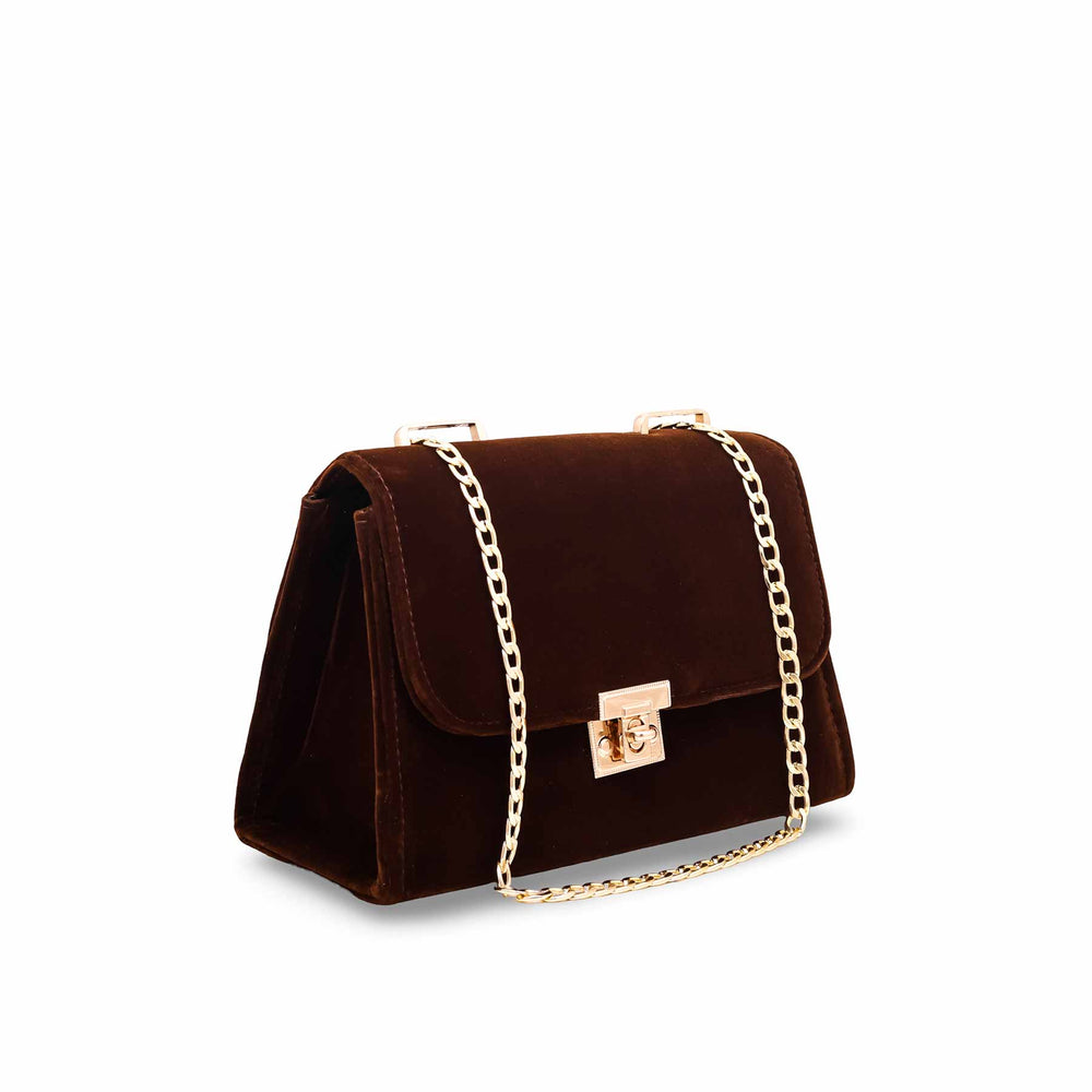 Brown Casual Shoulder Bag P54141