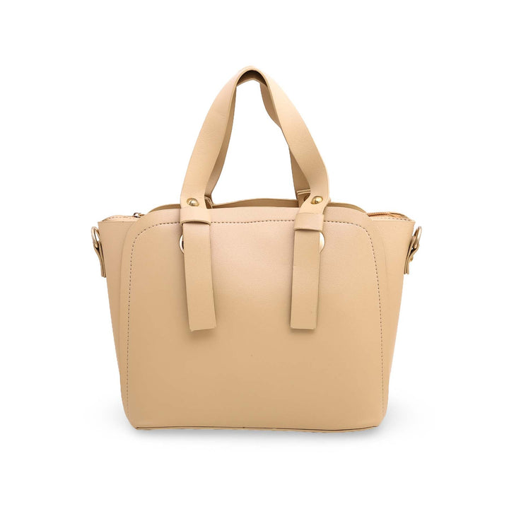 Beige Formal Hand Bag P54322