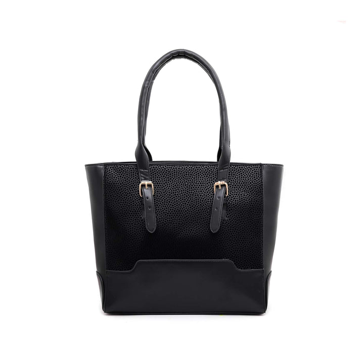 Black Formal Hand Bag P54385