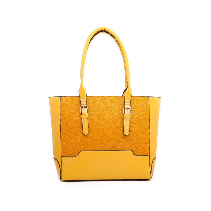 Yellow Formal Hand Bag P54385