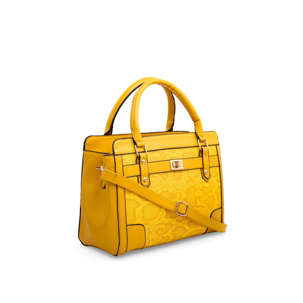 Yellow Formal Hand Bag P54388