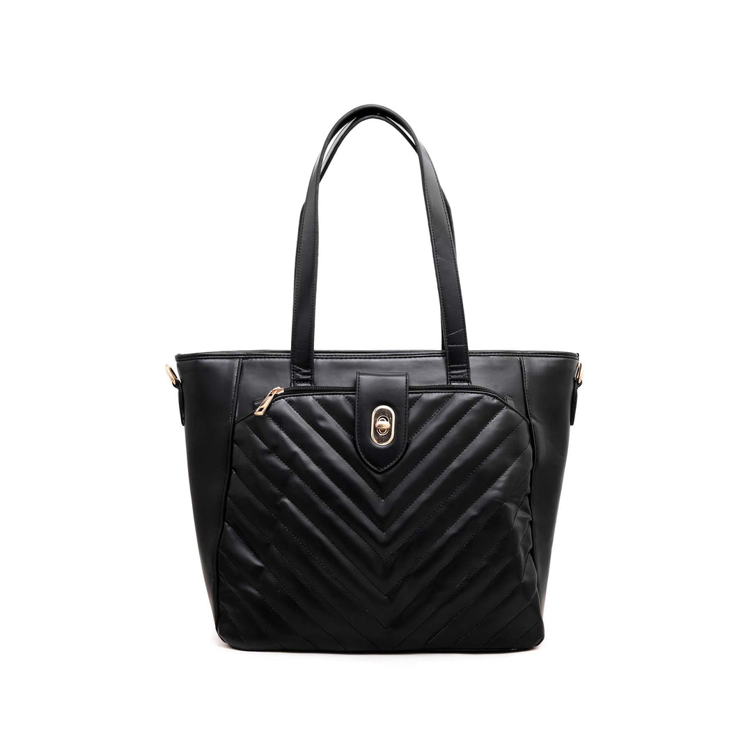 Black Formal Shoulder Bag P54520