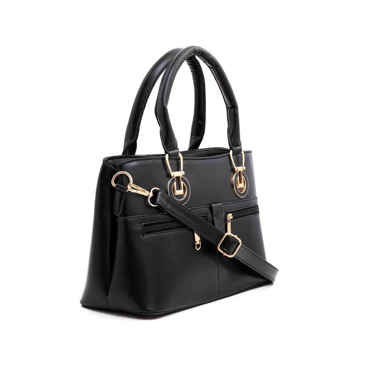 Black Formal Hand Bag P54527