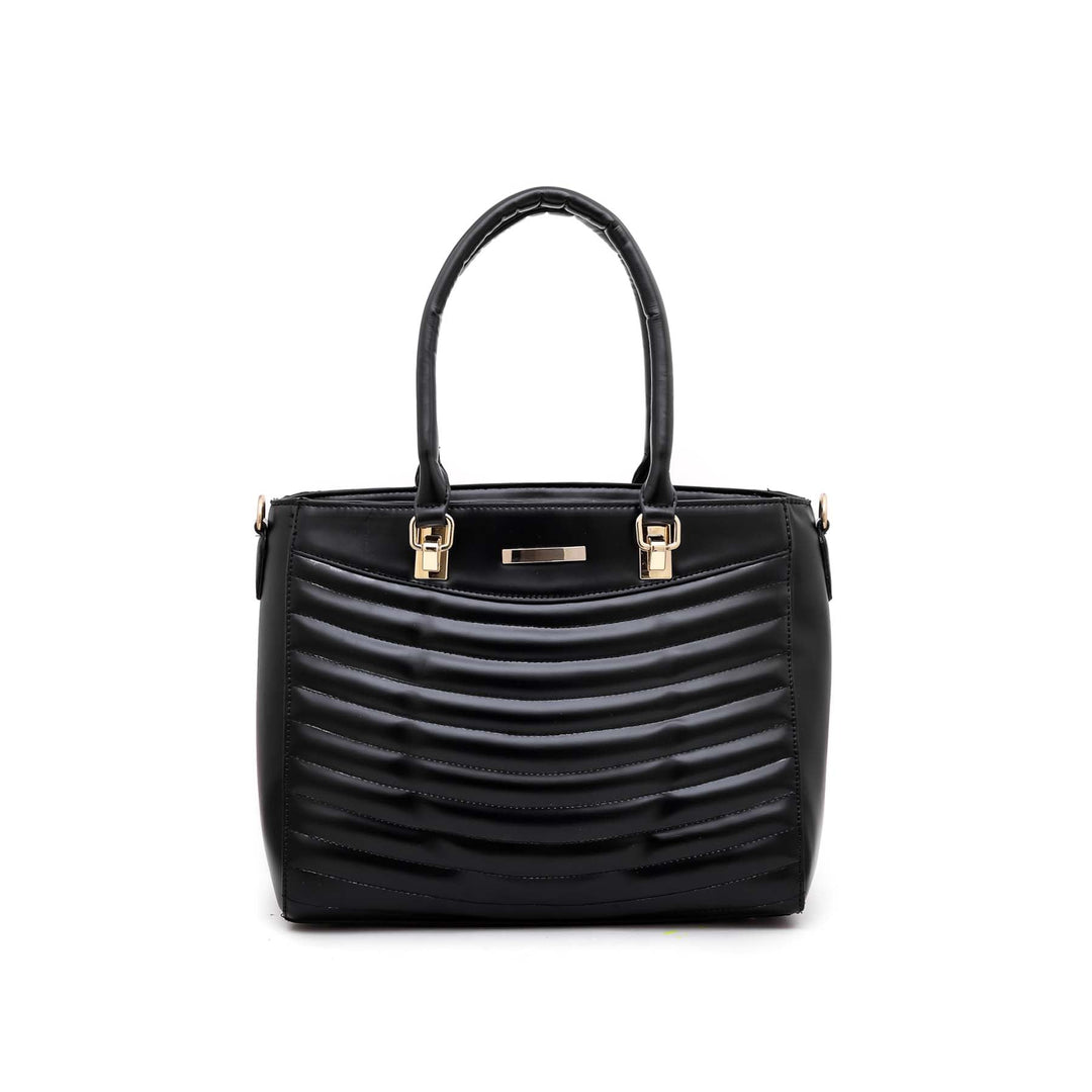 Black Formal Hand Bag P54536