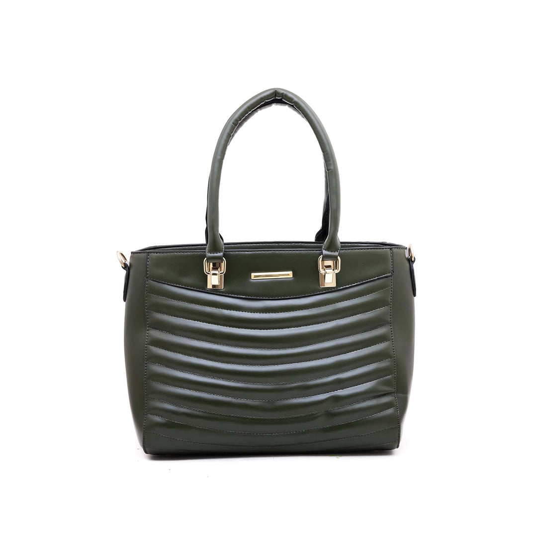Green Formal Hand Bag P54536