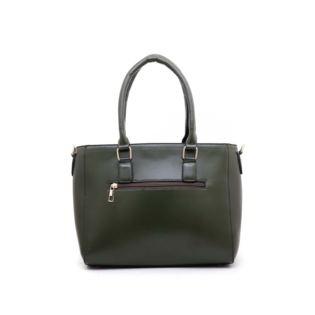 Green Formal Hand Bag P54536