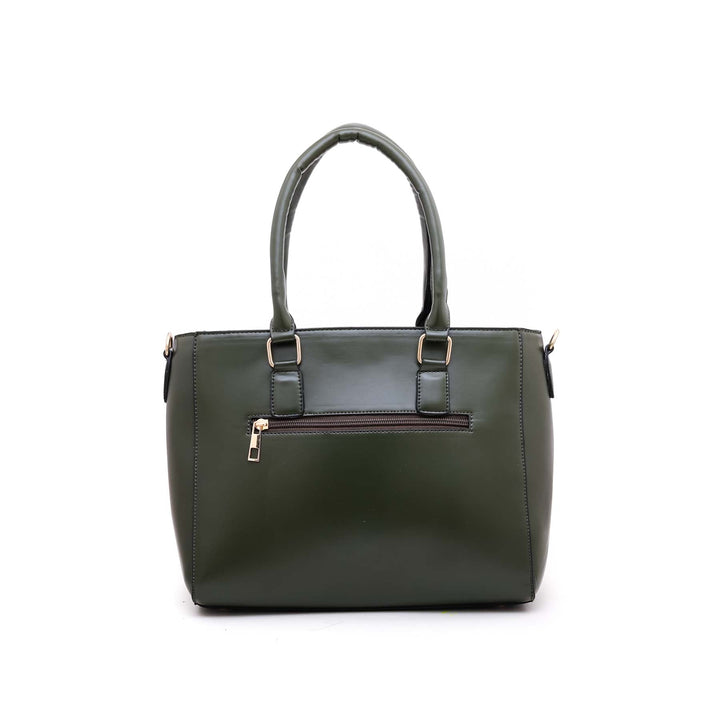 Green Formal Hand Bag P54536