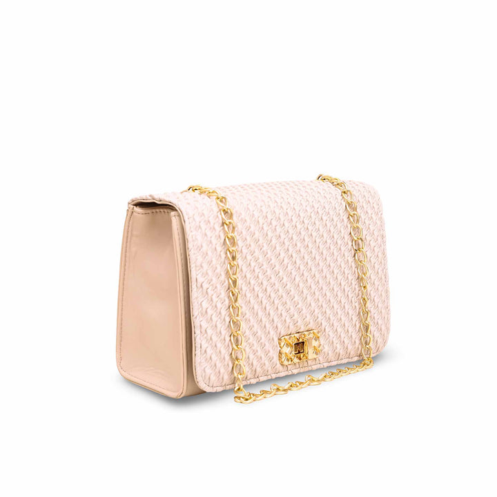 Cream Formal Shoulder Bag P54541