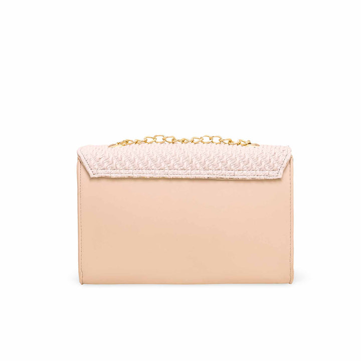 Cream Formal Shoulder Bag P54541