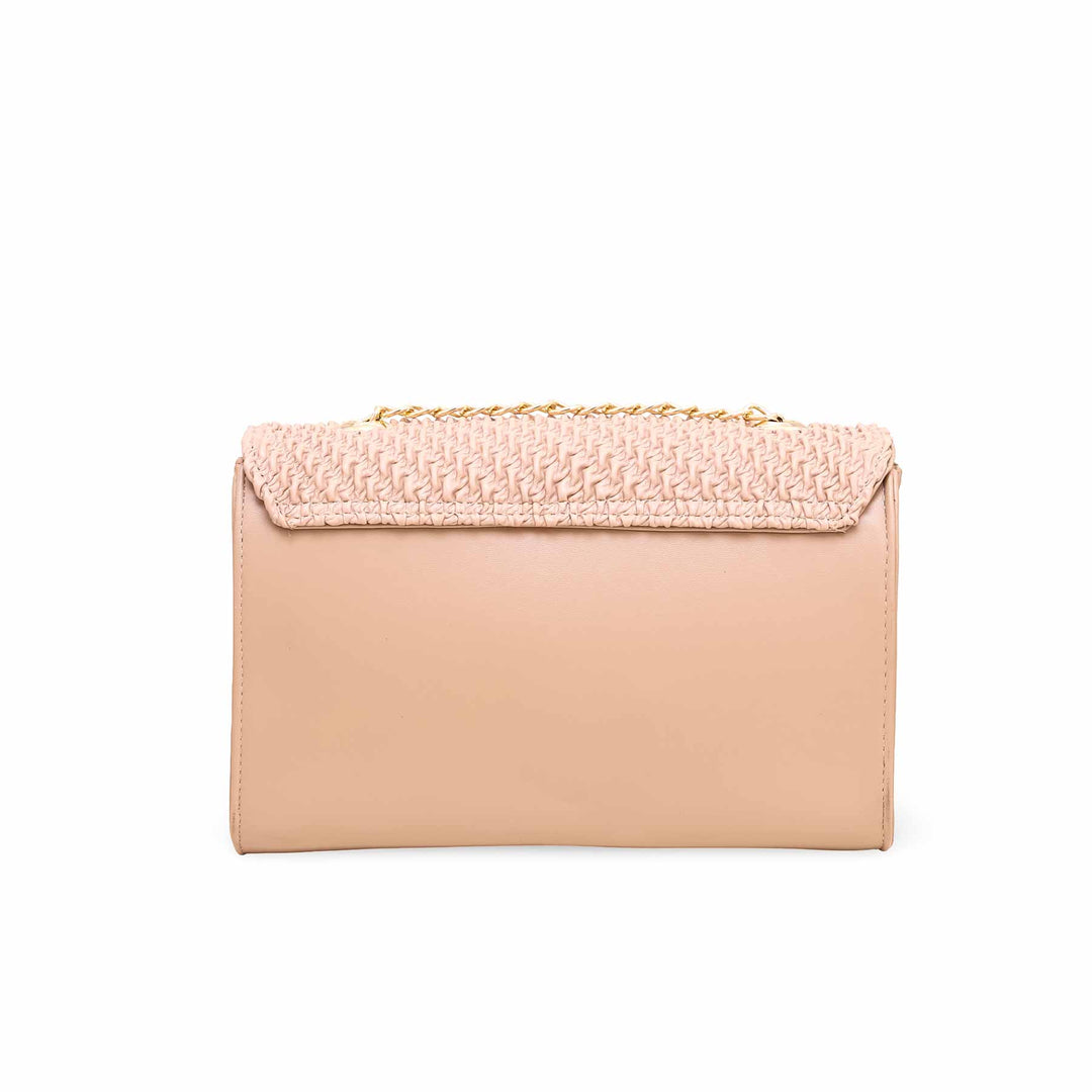 Beige Formal Shoulder Bag P54541