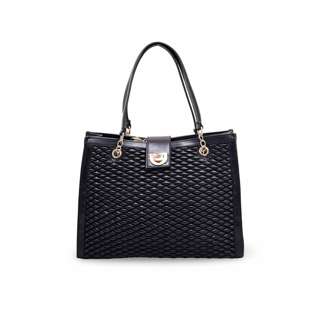 Black Formal Shoulder Bag P54560