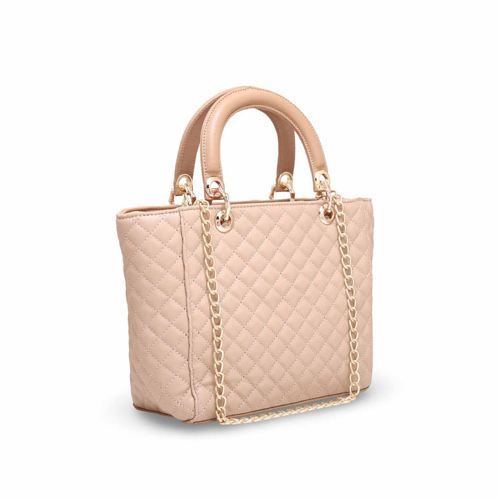 Beige Formal Hand Bag P54575