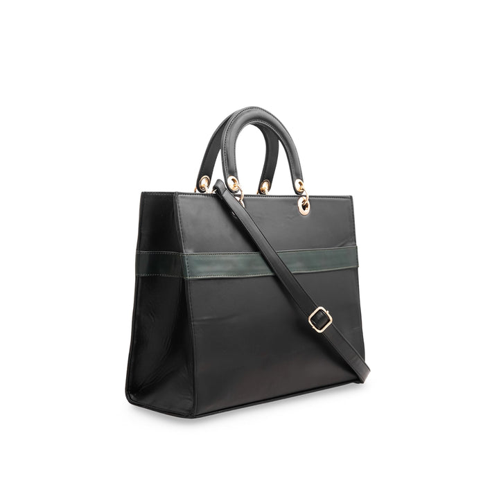 Black Formal Hand Bag P54579