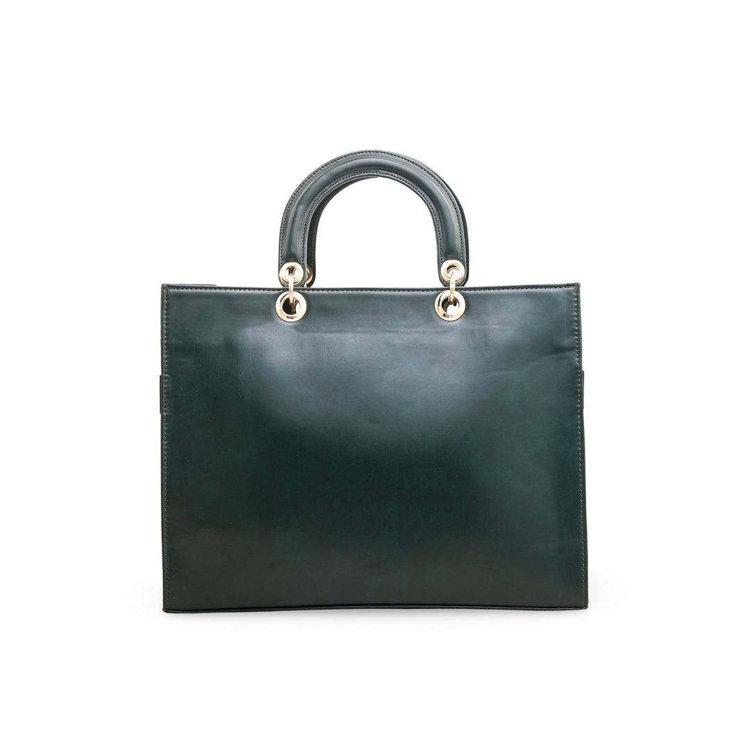 Green Formal Hand Bag P54579