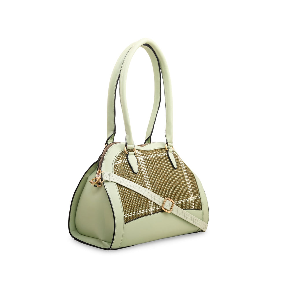 Green Formal Hand Bag P54580