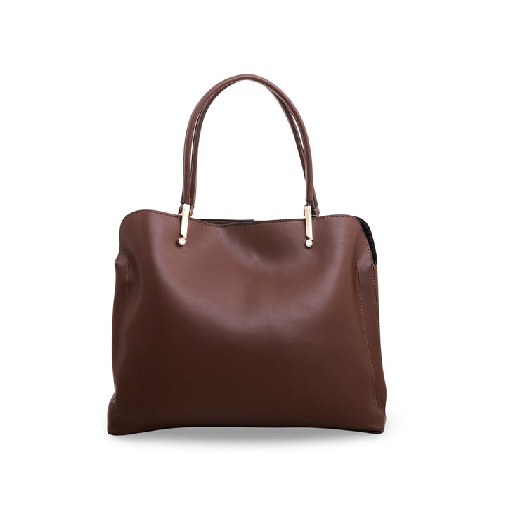 Brown Formal Hand Bag P54598