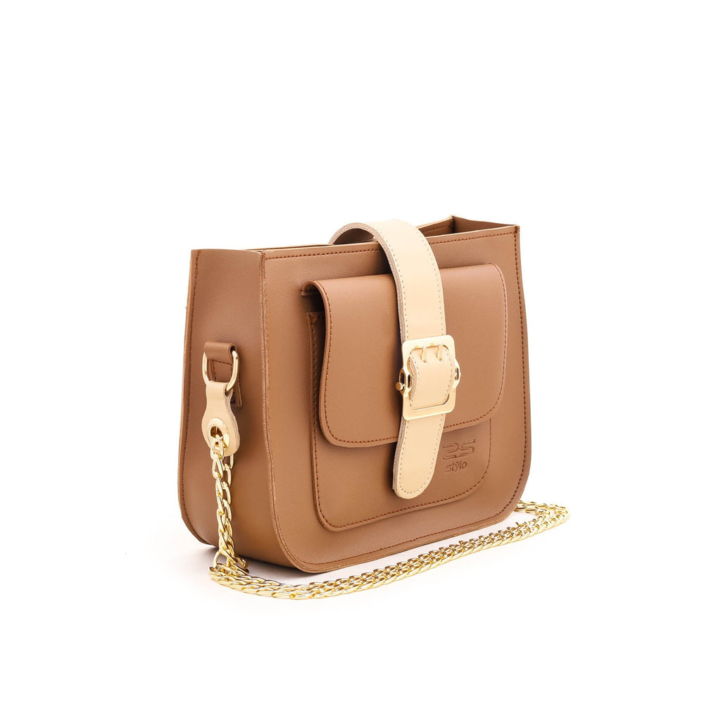 Brown Formal Shoulder Bag P55269