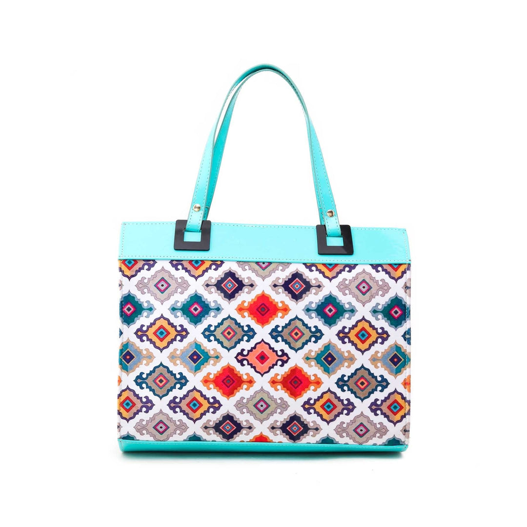 Green Formal Hand Bag P55281