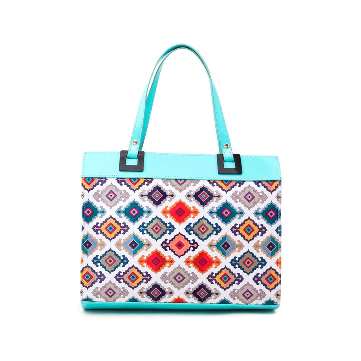 Green Formal Hand Bag P55281
